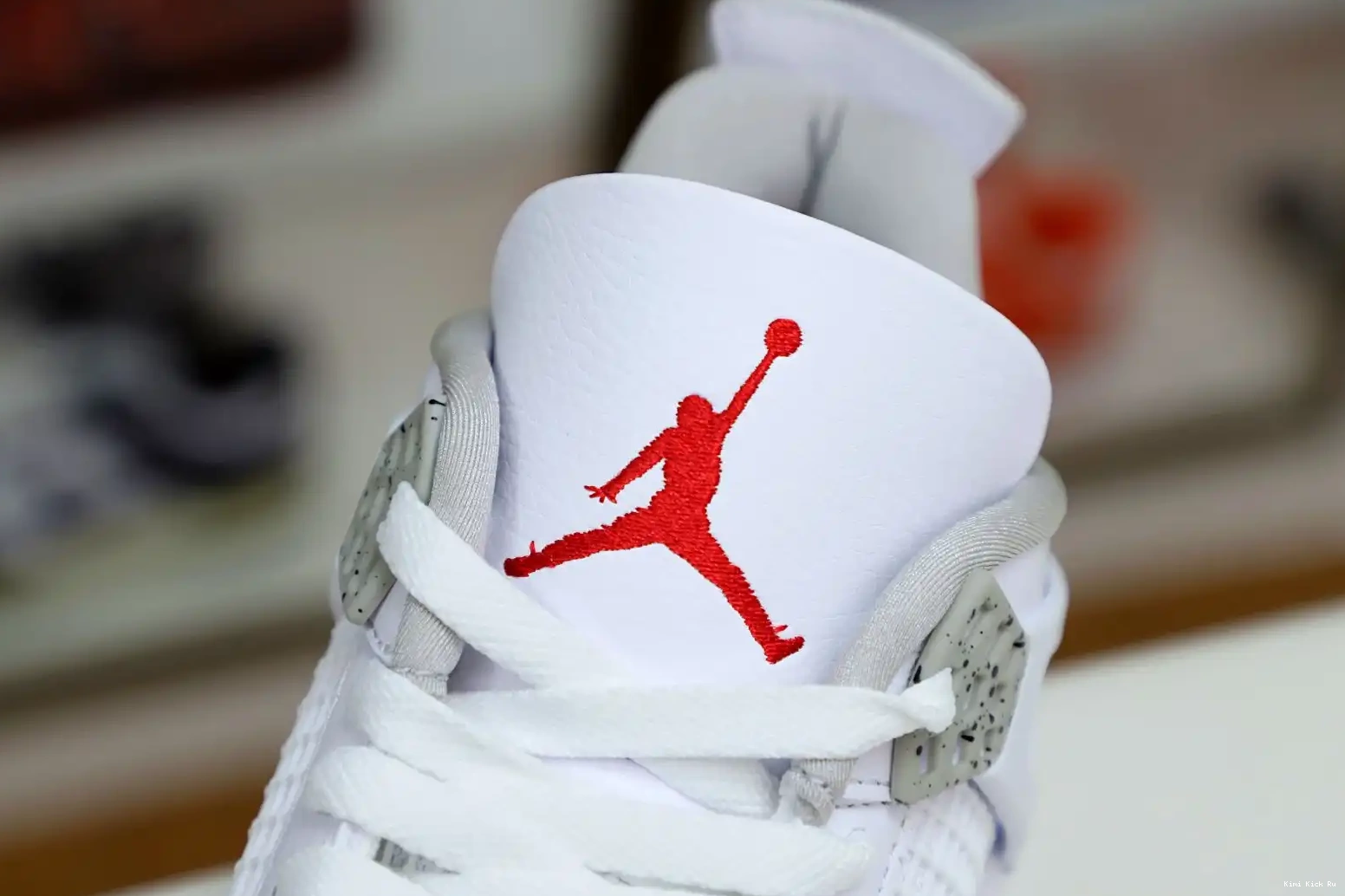 RETRO Kimikick 4 'WHITE OREO' JORDAN AIR 0811